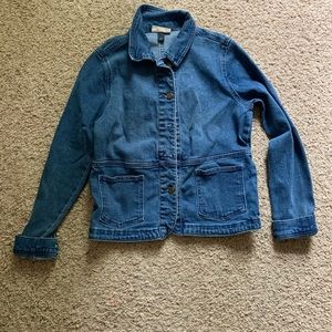 FITTED VINTAGE JEAN JACKET